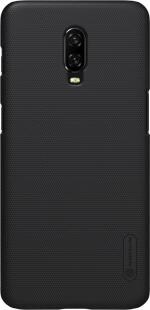 Nillkin OnePlus 6T Black Plastic Mobile Back Cover