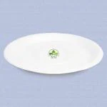 KSI 11 inch Compartment Disposal Biodegradable Plates Pack of 50