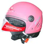 YOURCITYSELLER Motorcycle Helmet Men & Women Adults Open-Face Helmets Motorbike Helmet pack of 1(Pink)