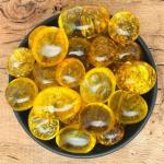 Crystal Divine Citrine Chakra Healing Stones Crystal Tumble Stone For Vastu Item Decorative Items & Home Decor Items Crystal Showpieces For Feng Shui Office Decor Table Decor Meditation Item Gifts