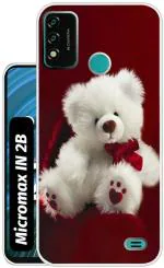 Case Club Red Silicon Grip Case Back Cover For Micromax In 2B