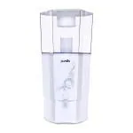 Purella Gravity Water Purifier, UF Technology Based, with 3 Stage Filtration, Non-Electric & Chemical Free, Counter Top with 20 Litre Storage (White)