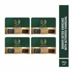 DENVER Body Spa Soap DETOX Enriched With Activated Charcoal  (4 x 125 g)