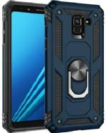 KrKis Samsung Galaxy J7 Prime Blue Rubber Back Cover