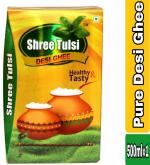Brij Gwala Shree Tulsi Desi Ghee with Rich Aroma 500ml Tetra Pack of -1