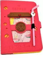 JELLIFY Regular Diary Ruled 80 Pages (Red) Pk-01
