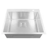 Crocodile Silver Single Bowl Kitchen Sink