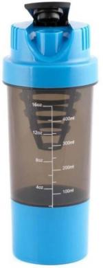 Benison India Blue Plastic Cyclone Shaker Bottle