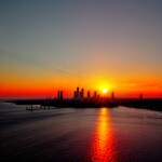 Love Creation 12x18 Size poster print for creative wall art- city-lights-canvas-print-9863(Non Sticker)