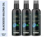 Desi Crew Blackseed Kalonji Oil for Hair Growth, Anti Dandruff 100 ml (pack of 3)