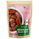 Bliss Of Earth Mexican Pecan Nuts 500 gm, Raw & Dehulled Pecan Halves, Flavonoids Rich Super Food