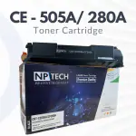 NP Tech CE505A/ 280A Premium Dark Black Print Laser Toner Cartridge for HP Laserjet Printer P2032 / P2035 / P2035N / P2055 / P2055D / P2055X Model