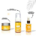 weon Vitamin C Glow Booster Kit (Foaming Face wash, Serum and Moisturizer)