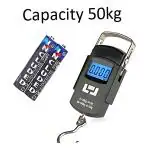 Hanging Scale, LCD Screen 50kg weight capacity weighing scale