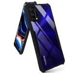 COBERTA Back Cover for Realme 7 Pro Back Cover Case - Black Transparent