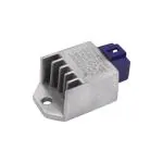 Deutsche Blue Aluminium Motorbike Motorcycle New 4 Pin Rectifier Fit For Hero Splendor P-17