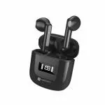 Portronics Harmonics Twins 26 TWS Earbuds with ENC, Bluetooth 5.1, 13mm Driver, 27Hrs Playtime, Digital Display, Type C Charging, Dual Mic. (Black) (POR-1701)