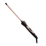 AGARO HC9007 Hair Curler With 7 MM Barrel, Rod, Tong, Chopstick Rectangular Hair Curler, Ceramic Coated Plates, Cool Touch Tip, Fast Heating, For Men Women, Maggie Curl, Hair Curling, Styling, Rose Gold & Black