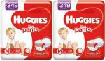 Huggies Dry Pants Baby Diapers Medium 56 Pieces |Pack of 2