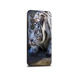 GADGETSWRAP Printed Vinyl Skin Sticker for Samsung Galaxy S23 - White Tiger