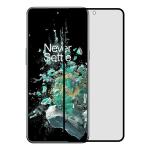 Kite Digital OnePlus 10T Matte Finish [Black] Tempered Glass Screen Protector with Edge to Edge Coverage - Easy Installation Kit