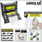 GRIDLAB Shoe Cleaner Wipes - 1 Packs of 80 - Portable Sneakers Cleaner Shoe Wipes Quickly Remove Dirt & Stains - These Disposable Shoe Cleaning Wipes Can Be Used On Most Footwear