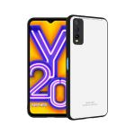 Mamani Vivo V2069 White Glass Durable Mobile Case Cover 7.5 x 1 x 16 cm