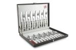Shapes Silver Stainless Steel Cutlery Set Of Spoon And Fork (Set Of 24)