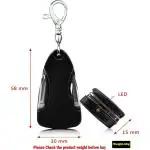 StealODeal Black Silver Military Keychain With Torch Screwdriver Knife And Bottle Opener