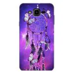 MobiEra Samsung Galaxy J7 2015 Multicolor Dream Cacher Design Plastic Hard Case Cover