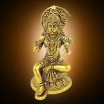 ARTVARKO Brass Lord Hanuman Statue - 8 inch