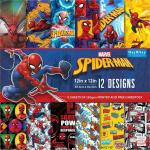 Itsy Bitsy Spider-Man Moments Paper Foil Printed Paper Pack, 12 X 12In, 12Design, 250gsm, 12Sheets