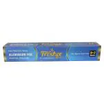 Freshee 11m Aluminium Silver Foil Roll, Disposable 14 Micron Thick Foil Paper for Kitchen Food Wrapping, Parcel