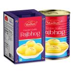 MADHAV | RajBhog 1Kg | by Bikaner’s Madhav | Handmade | Rose Water and Dry Fruits Prepartion | Made with Desi Cow Ghee | Tin | Bikaneri Sweet | Mithaai | Authentic Bikaneri