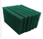 Tamsa Prime Green Scrub Pads(Pack of 18) ,Green Scrubber Pad: Eco-Friendly Cleaning Excellence at Your Finger , Sponge and Green, Sponge Pad