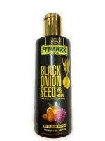 FITMARK Onion oil HAIR OIL,(200 ml) - Black Seed Onion Hair Oil - Controls Hair Fall- BALANCES SCALP