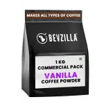 Bevzilla 1kg Vanilla Instant Coffee Powder |Makes 500 Cups| Made For HoReCa
