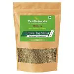TruNaturals Unpolished Browntop Millet 1.8Kg | Siridhanya Positive Millet Gluten-free & Organic | Dr Khader Vali Millets | Hari Kangni | Korale | Rich in Fibre and Proteins