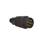 Apsmotiv 7 Pin Plug Adapter Connector Socket Trailer Towbar Towing Electric Converter