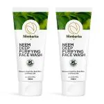 Nimbarka Neem Deep Purifying Face Wash Removes Impurities, Dead Skin, Excess Oil, acne-prone & oily skin | 100 ML Each | Pack Of 2