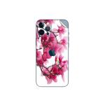 GADGETSWRAP Printed Vinyl Skin Sticker for Apple iPhone 12 Mini - pink magnolia flowers