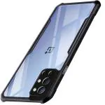 COBERTA Back Cover for Oneplus 9R Back Cover Case - Black Transparent