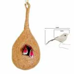 Liveonce Decorative Natural Bird Nest (2 Birds)