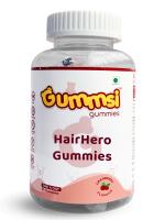 Gummsi Hair Hero Gummies With Biotin Vitamin A, C, E & Zinc For Healthy & Strong Hair