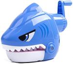 WISHKEY Plastic Cute Cartoon Mini Shark Manual Pencil Sharpener & School Stationary Gift for Kids