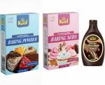Mr.Kool Delicious Chocolate Syrup 200g, Baking powder 100g, Baking Soda Powder 100g