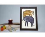 Indic Inspirations - Deer | Gond Painting | A5 Frame