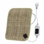 MCP Beige Color Velvet Heat Therapy Orthopaedic Pain Reliever Electric Heating Pad