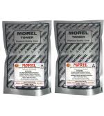 MOREL TK-1168 BLACK COMPATIBLE TONER POWDER FOR KYOCERA P2235, P2235DN, P2235DW, P2040, P2040DN, P2040DW, M2135DN, M2635DN, M2735, M2735DW, M2735DN PRINTER (100GM) PACK2 Black Ink Cartridge