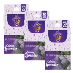 SOULFRESH Lavender Air freshener Blocks for toilet - Pack of 3 -50g each, Total (150g)